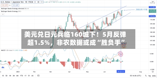 美元兑日元兵临160城下！5月反弹超1.5%，非农数据或成“胜负手”