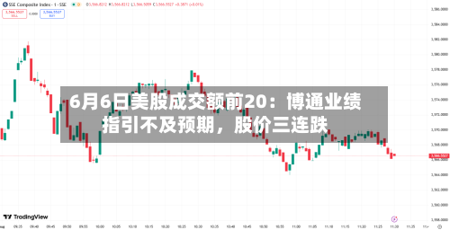 6月6日美股成交额前20：博通业绩指引不及预期	，股价三连跌-第3张图片