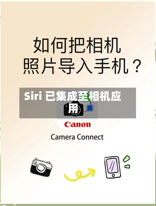 Siri 已集成至相机应用
