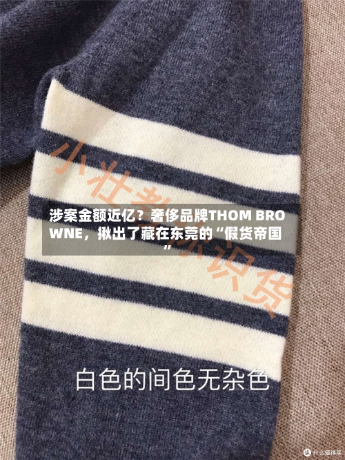 涉案金额近亿？奢侈品牌THOM BROWNE	，揪出了藏在东莞的“假货帝国	”-第2张图片