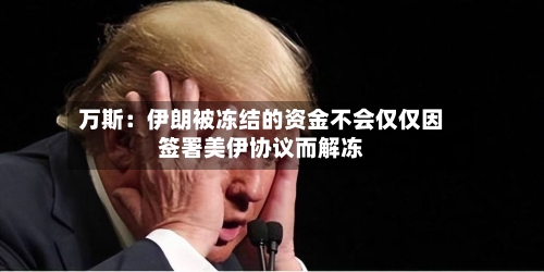 万斯：伊朗被冻结的资金不会仅仅因签署美伊协议而解冻