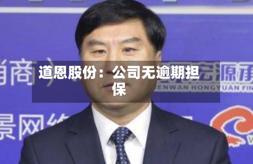 道恩股份：公司无逾期担保-第3张图片