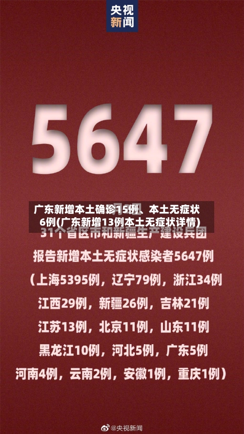 广东新增本土确诊15例、本土无症状6例(广东新增13例本土无症状详情)-第3张图片