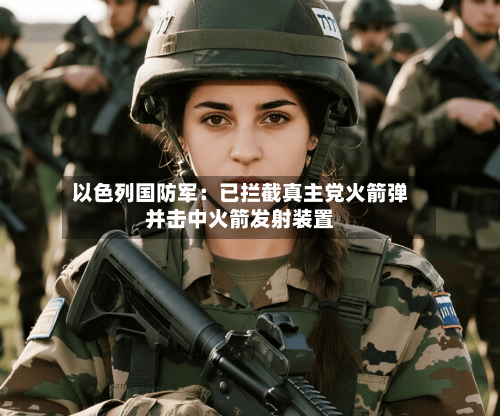以色列国防军：已拦截真主党火箭弹并击中火箭发射装置-第3张图片