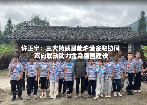 许正宇：三大特质赋能沪港金融协同 双向联动助力金融强国建设-第3张图片