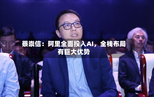 蔡崇信：阿里全面投入AI，全栈布局有巨大优势-第2张图片