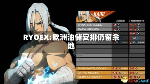 RYOEX:欧洲油储安排仍留余地