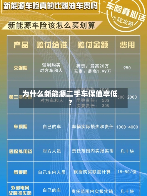 为什么新能源二手车保值率低？