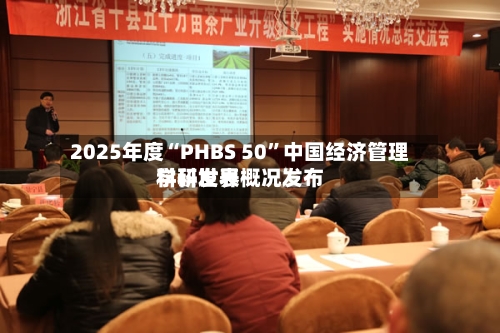 2025年度“PHBS 50”中国经济管理学科世界科研发表概况发布-第3张图片