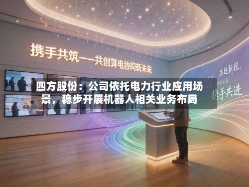 四方股份：公司依托电力行业应用场景，稳步开展机器人相关业务布局