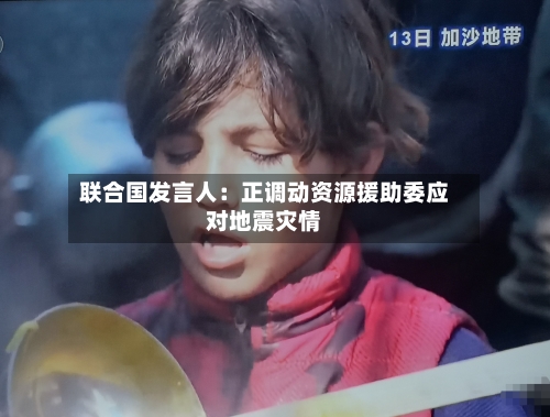 联合国发言人：正调动资源援助委应对地震灾情