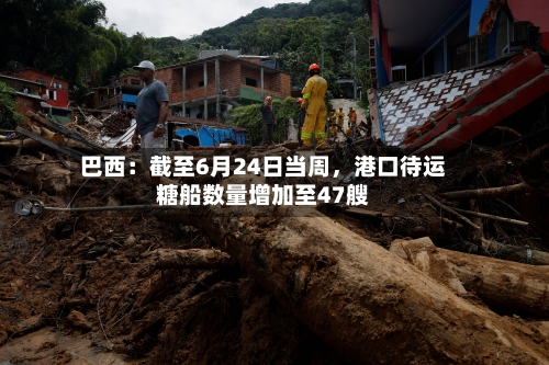 巴西：截至6月24日当周，港口待运糖船数量增加至47艘-第2张图片