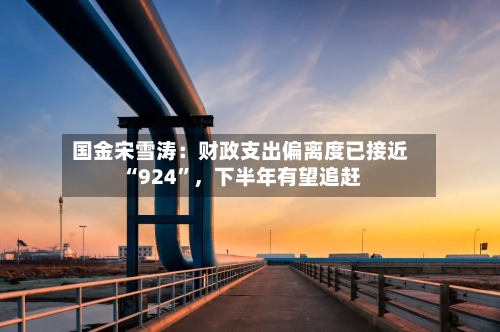 国金宋雪涛：财政支出偏离度已接近“924”，下半年有望追赶
