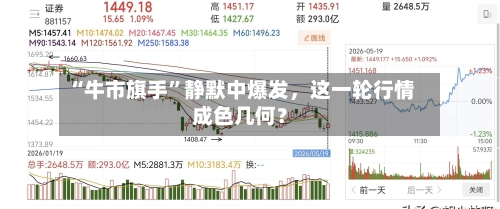 “牛市旗手”静默中爆发，这一轮行情成色几何？-第3张图片