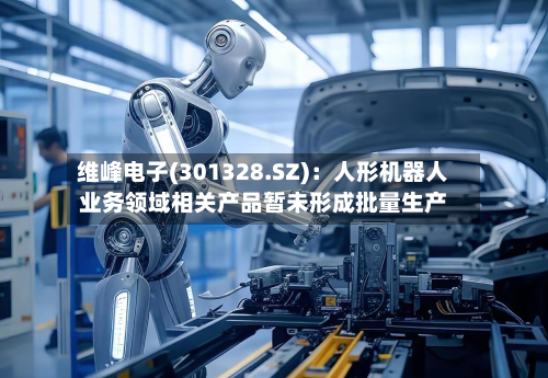 维峰电子(301328.SZ)：人形机器人业务领域相关产品暂未形成批量生产