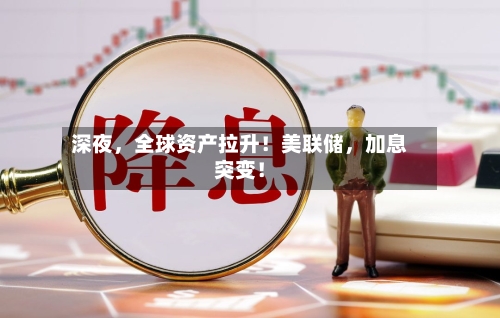 深夜，全球资产拉升！美联储，加息突变！-第3张图片