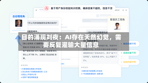 目的涌现刘夜：AI存在天然幻觉，需要反复灌输大量信息-第3张图片