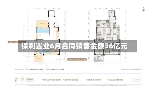 保利置业6月合同销售金额36亿元