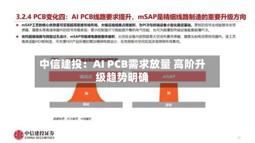 中信建投:AI PCB需求放量 高阶升级趋势明确-第2张图片
